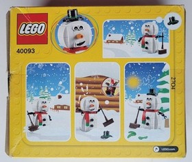 Lego Set 40093 Snowman Winter Holiday