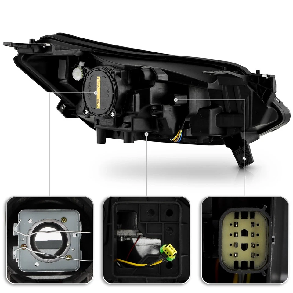 For 2017-2021 Chevy Bolt EV HID Projector w/ LED DRL Headlight Left Driver Side Foto 2 de 4