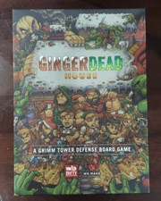 Gingerdead House Board game tower defense box opened/components sealed