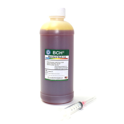 Yellow Bulk Refill Ink - 500 ml Bottle (16.9 oz) - Dye Color for Brother Inkjet