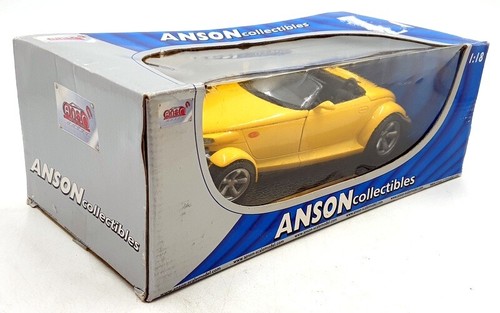 Anson 1/18 scale Diecast 30331 - Plymouth Prowler - Yellow - Picture 6 of 6