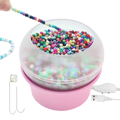 Electric Bead USB Bowl Spinner Kit Adjustable Speed Spin Bead Loader Jewelry