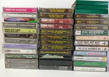 Lot Of 38 VTG AUDIO CASSETTE TAPES- Mixed Artists/Gospel/X-Mas/Orchestra Etc.