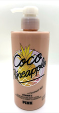 NEW Victoria's Secret Pink COCO PINEAPPLE Glow Boosting Body Lotion 14 Oz Pump
