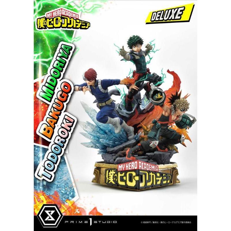 My Hero Academia Midoriya, Bakugo & Todoroki Deluxe Bonus Version PRIME 1 STUDIO