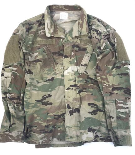 US Army Ocp Acu Scorpion Combat Tactical Uniform Nyco Kurtka Koszula XSmall XLong - Zdjęcie 1 z 2