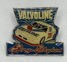Morgan Shepherd #75 Valvoline Racing NASCAR Race Car Driver Enamel Lapel Hat Pin