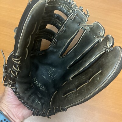 Mizuno 12” Black Magic Leather RH Baseball Softball Glove EZ Pocket Multi  Hinge
