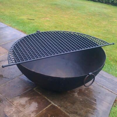 Kadai Feuerschale Vollgrill - 90 cm (nur Grill)