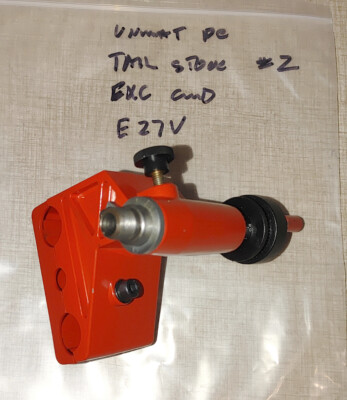 Emco Unimat Basic PC Lathe M14x1 Tailstock #2 w/ Clamping Plate E27V