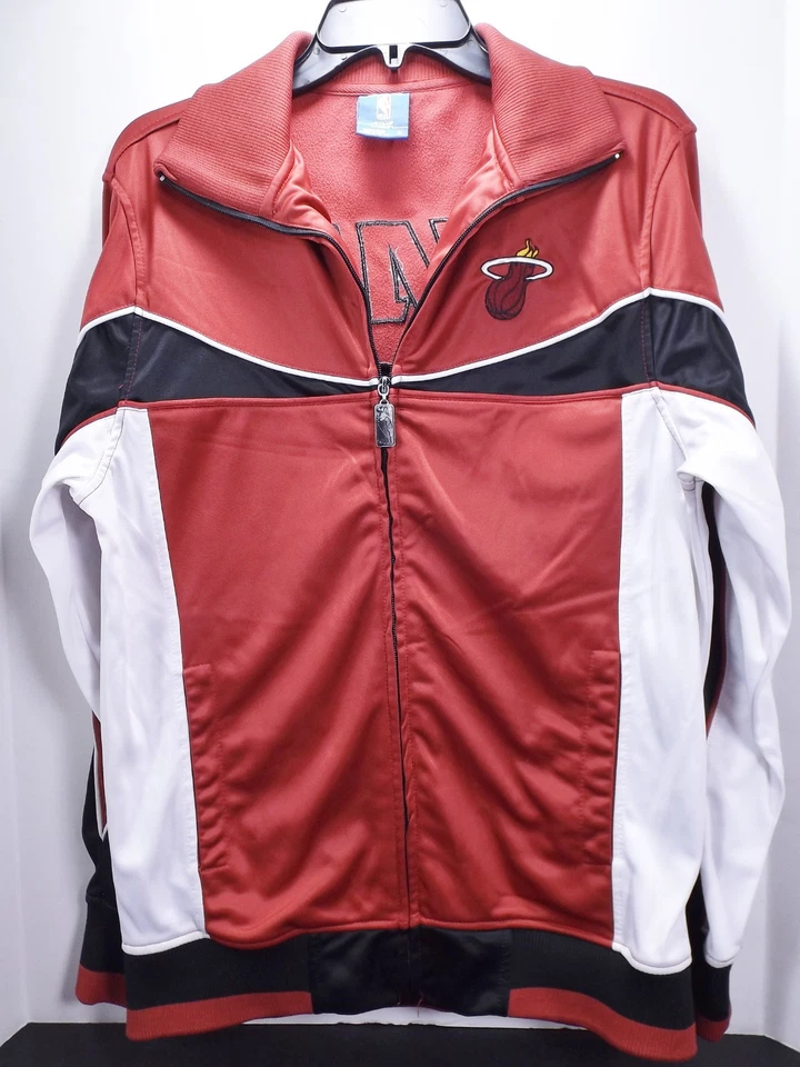UNK Blue Label Miami Heat Full Zip Jacket Men's Size Medium - Image 2 of 4