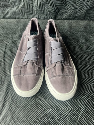 Blowfish Malibu Sneaker Schuhe neu ohne Etikett Slipper Damengröße 6,5 lila "