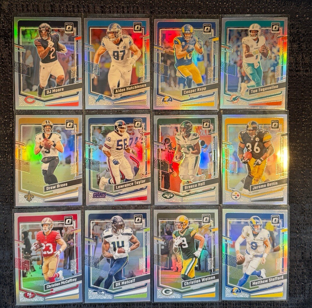 2023 Panini Donruss Optic HOLO Complete Your Set You Pick Football Card #1-200