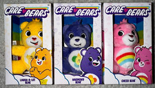 CARE BEARS MINI PLUSH SET OF 3 HARMONY BEAR / CHEER BEAR / LAUGH A LOT BEAR