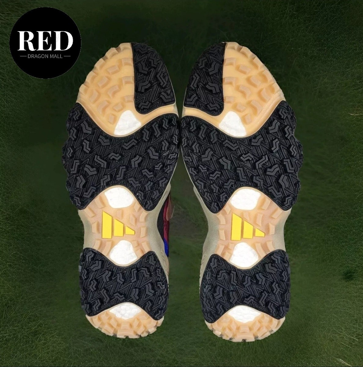 Adidas Adicross Hi Clay Strata/Blue Spikeless Golf Shoes  display picture 2
