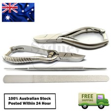 Podiatry Nail Clipper Ring Barrel Cutter Manicure Nipper  Nails Filers