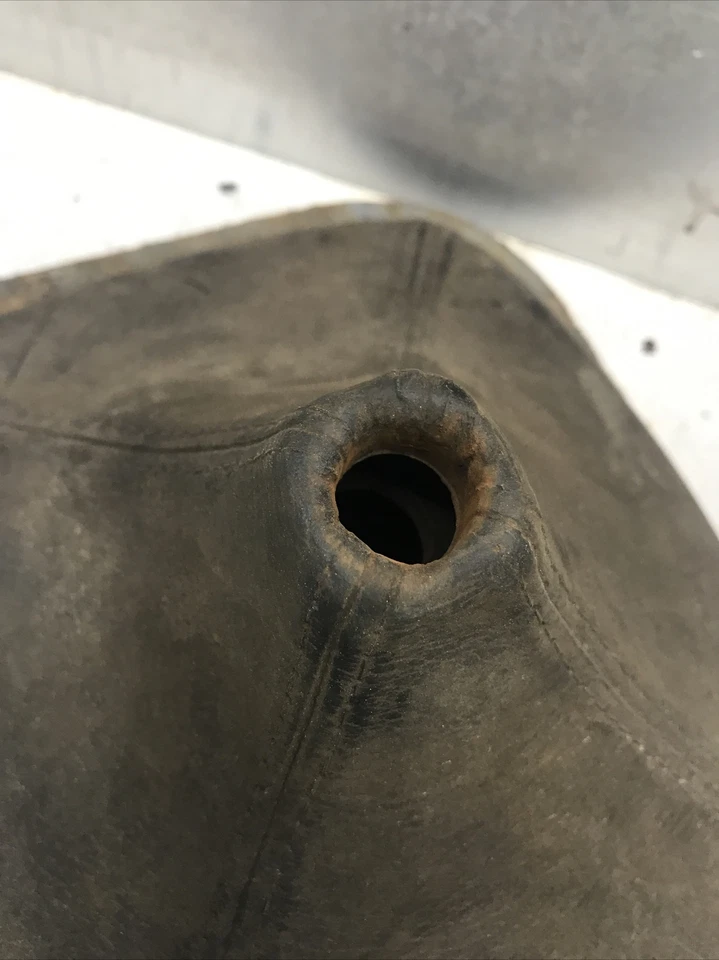 1973-87 Chevy GMC truck SM465 4 speed TRANSMISSION SHIFTER BOOT and metal ring - Image 3 of 4