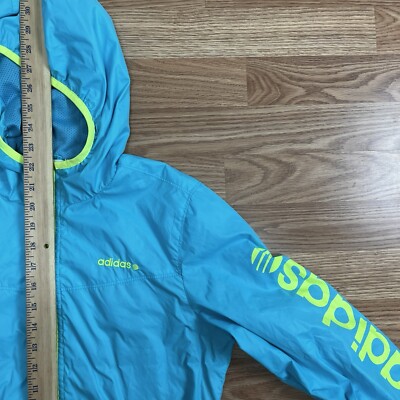 2009 Adidas Neo Label Japan Bright Blue Green Full Zip Track