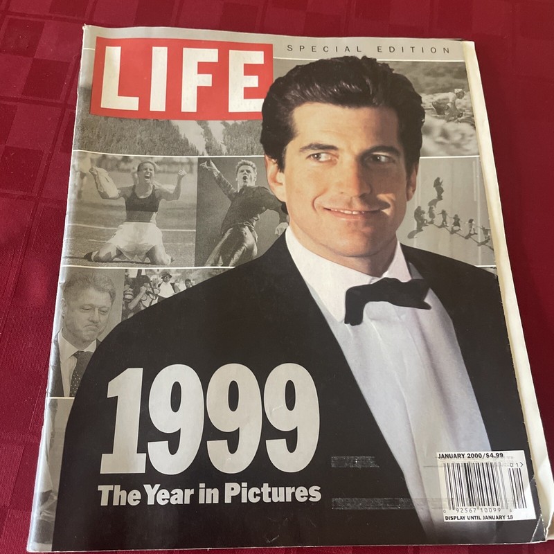 LIFE Magazine “1999 The Year in Pictures” Special Edition-JFK Jr - January, 2000