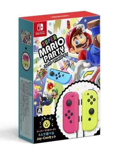 SUPER MARIO PARTY Joy-Conセット Super Mario Party Joy-Con Set For 4 People Peripheral