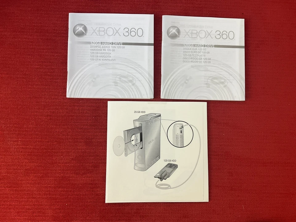 120Gb Hard Drive Microsoft Xbox 360 Con Blister BUENA CONDICION - Imagen 2 de 4