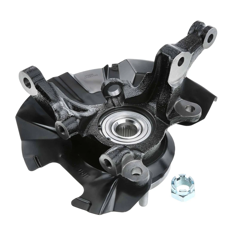 Conjunto de nudillo de dirección para Hyundai Accent 2006-2011 Kia Rio Rio5 delantero izquierdo Foto 3 de 4