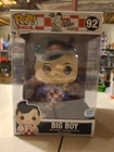Funko Pop Ad Icons 10" Inch Bob's Big Boy #92 Funko Shop Exclusive Vinyl Figure
