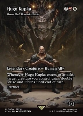 Bruse Tarl, Boorish Herder (Hugo Kupka) R Regular #50 | Final Fantasy FCA | MTG
