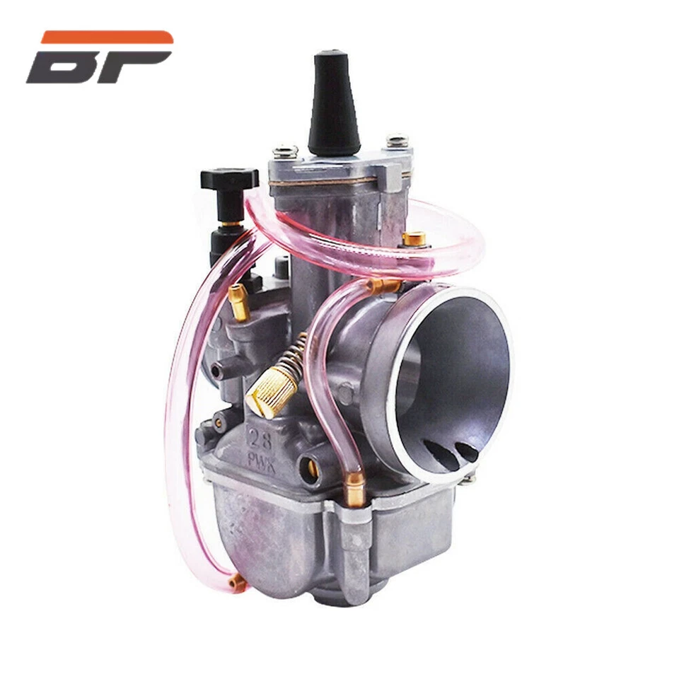 Carburador y filtro de aire taza bocina PWK28 para Kawasaki KX100 KX85 2001-2021 Foto 2 de 4
