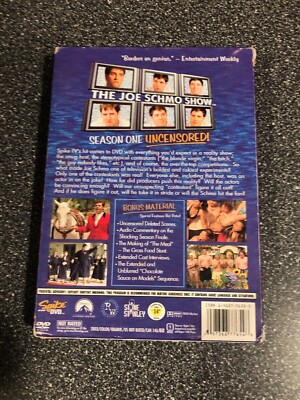The Joe Schmo Show - Season One Uncensored (DVD, 2004, 3-Disc Set