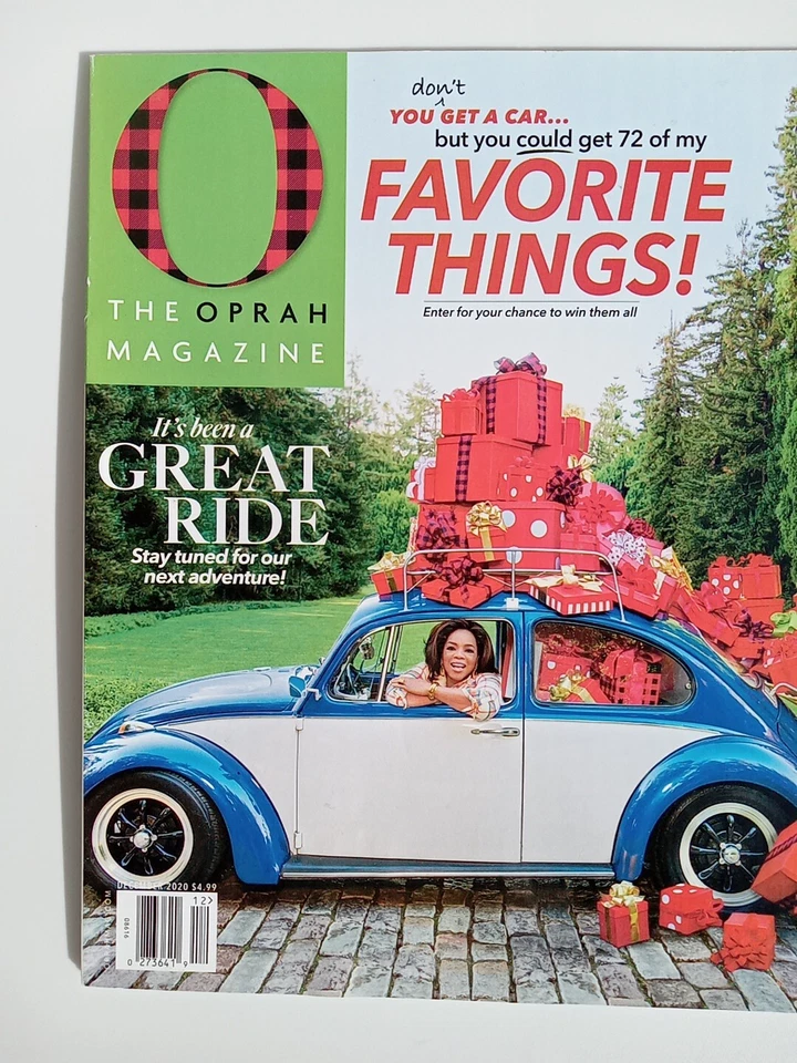 O The Oprah Magazine December 2020 FAVORITE THINGS (Rare Final Issue) No Label - Image 3 of 4