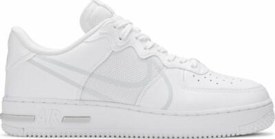 NIKE テンフルフレアスクエアフレムサンクラス IF1055X 204 Nike Air Force 1 React White for Sale | Authenticity