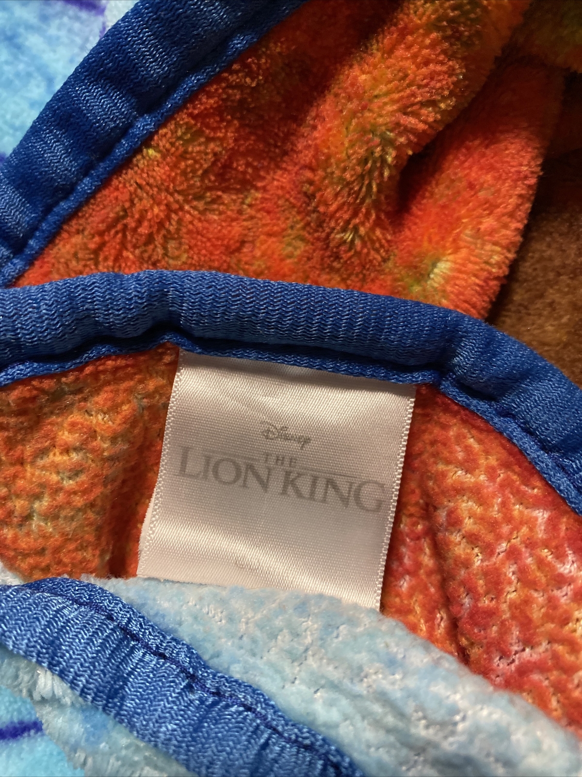 Simba The Lion King Plush Fleece Gift Throw Blanket Disney Movie The