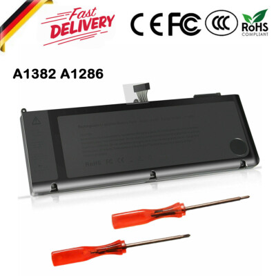 A1382 Laptop Akku Für OEM Apple MacBook Pro Unibody 15'' A1286 2011 2012 77,5 Wh