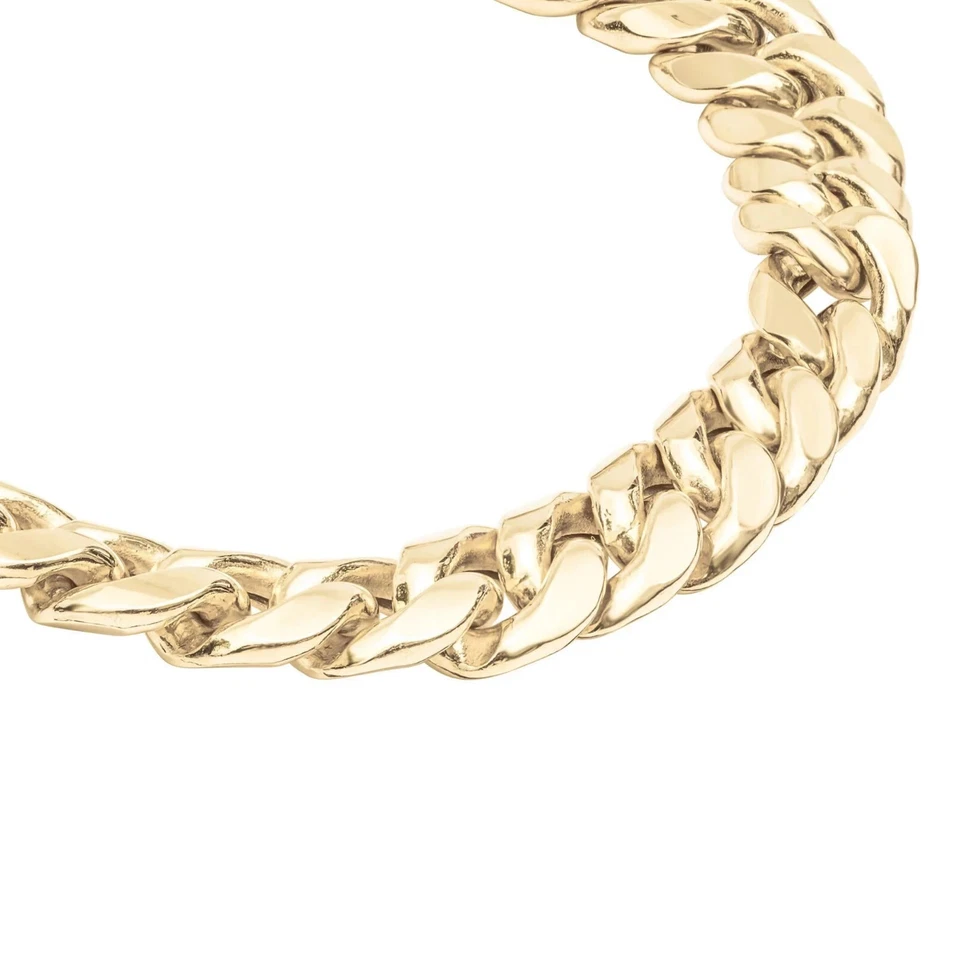 10k Miami Cuban Link Bracelet Real Yellow Gold Chain Hollow 8.5" - 9.25mm - 19g - Image 2 of 4