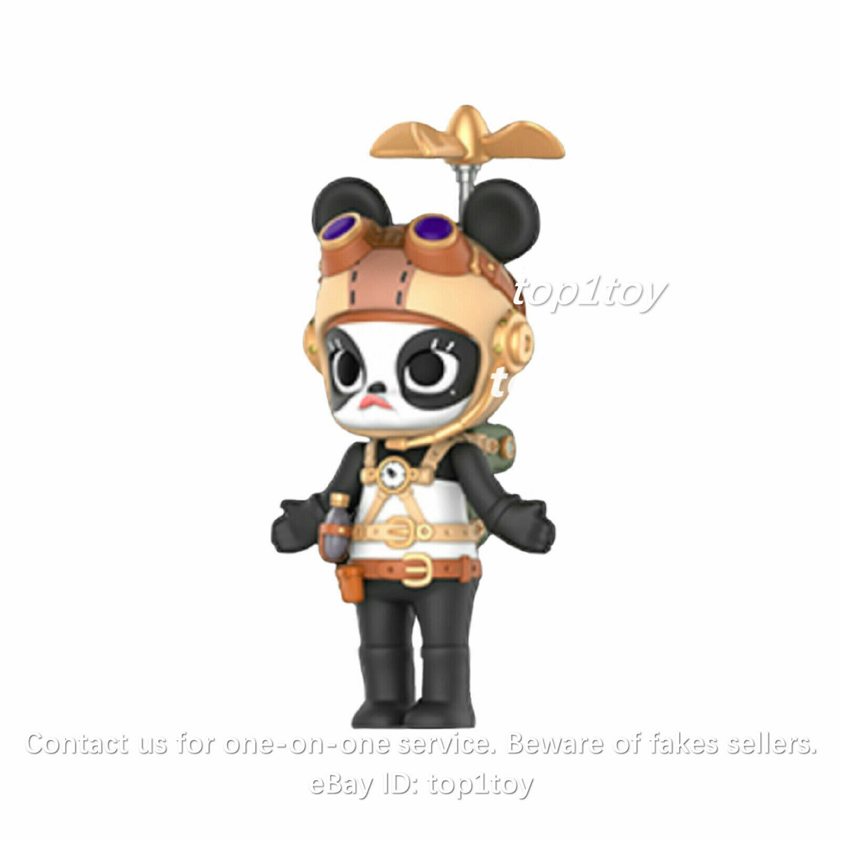 POP MART x KENNYSWORK Molly Steam Punk Panda Pam Mini Figure | eBay