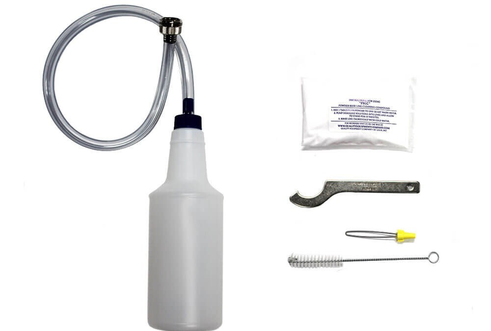 Taprite Draft Beer Line Cleaning Kit with Pump for Homebrew Sankey