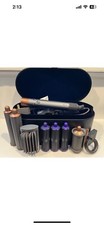 Dyson Airwrap LONG Hair EXTRA Accessories Nickel Copper Multi Styler CASE Clean