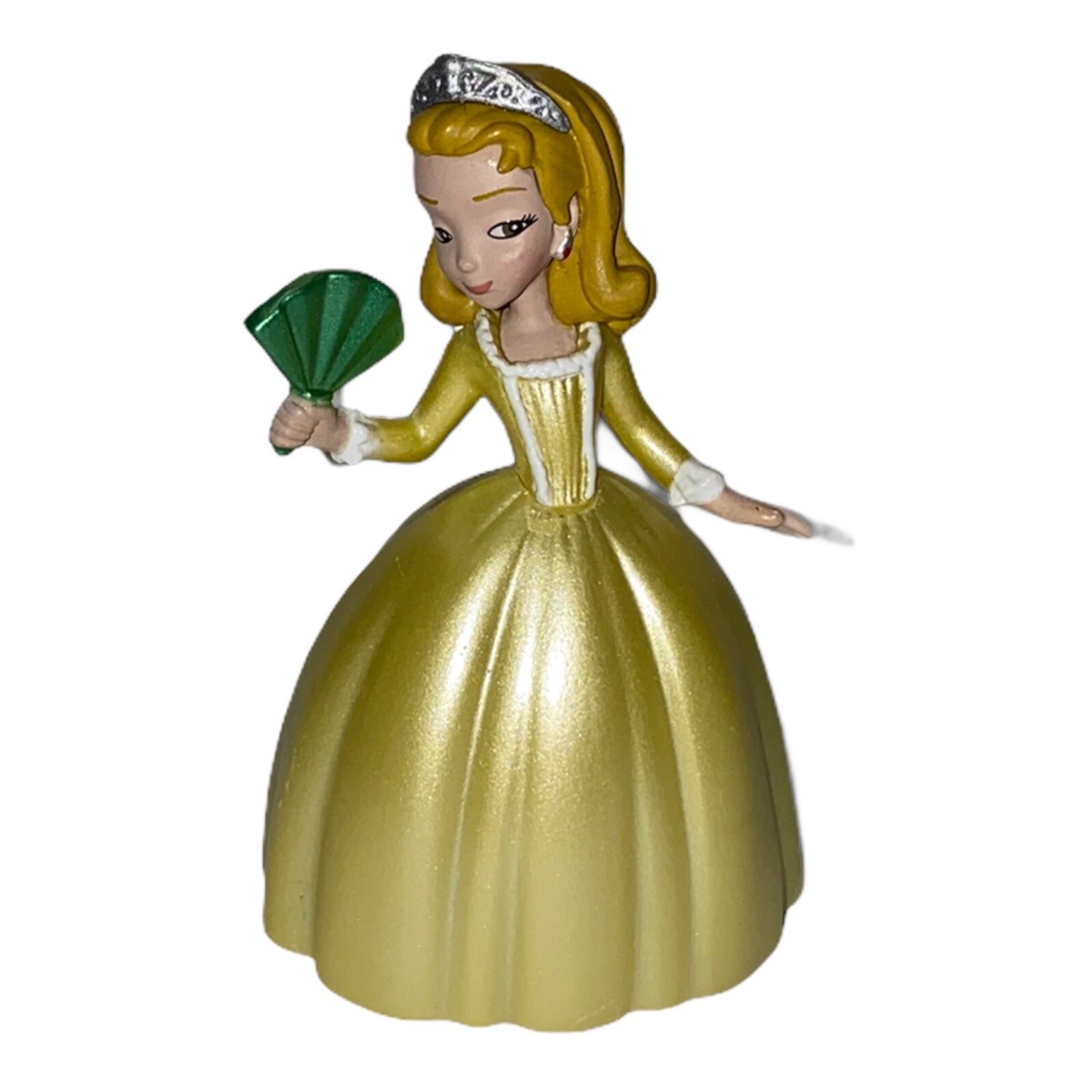 Sofia First Sister Amber Fan Lamp Light Pull Chain Figure Figurine