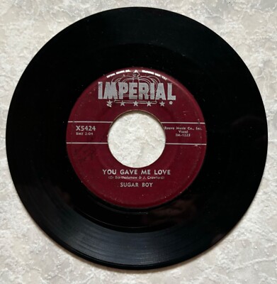 Sugar Boy - She's Gotta Wobble (When She Walks) / You Gave Me Love - 1957