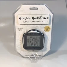 Excalibur New York Times Touch Screen Sudoku Electronic Handheld Game.NEW Sealed
