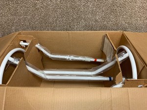 2 Bose Fs 6 Speaker Floor Stands White New Ebay