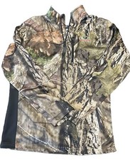 Mossy Oak Camo Pullover Sweatshirt Hunting M Medium
