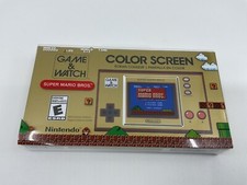 Unopened NIB Nintendo Super Mario Bros. Game Watch color screen Game Console
