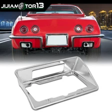 Rear License Plate Bezel Housing NEW Fit For 1968-1973 Corvette C3