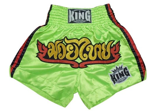 KING PROFESSIONAL MUAY THAI KICK BOXING XL XXL TRUNKS SHORTS HERGESTELLT IN THAILAND - Bild 5 von 13