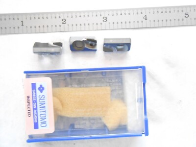 NEW 3PCS. SUMITOMO JAPAN ANB1600R-G- DA1000 GRADE PCD DIAMOND MILLING INSERTS