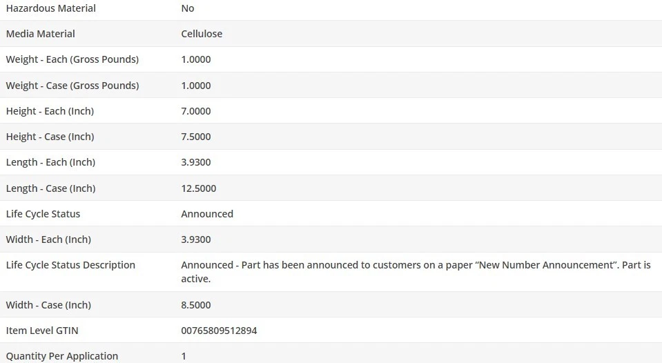 Оригинальный масляный фильтр двигателя WIX для Mercedes-Benz 190D 1986-1989 L5-2,5 л - Изображение 4 из 4