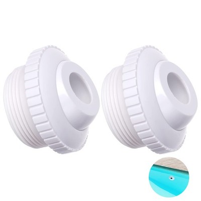 Thinp 2 Pieces Pool Jet Nozzles, 3/4'' Directional Flow Eyeball Inlet 2Pc