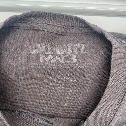 Call Of Duty MW3 T-shirt XL Black/Gray 100% Cotton Modern Warfare 3 Distressed - Foto 6 di 11